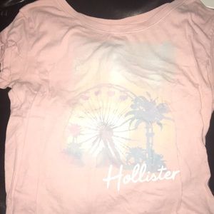 Pink/Peach Hollister T-Shirt